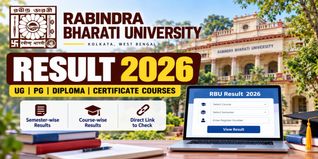RBU Result 2026 Out: Check Rabindra Bharati University BA, MA, BFA Results Date-Wise