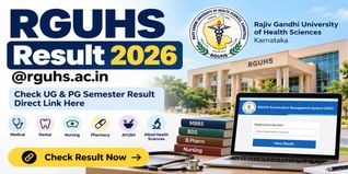 RGUHS Result 2026 @rguhs.ac.in: Check UG & PG Semester Result Direct Link Here