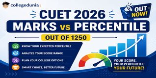 CUET Marks vs Percentile Out of 1250