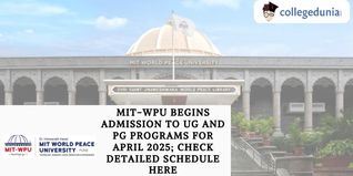 MIT-WPU Begins Admission to UG and PG Programs for April 2025; Check Detailed Schedule Here
