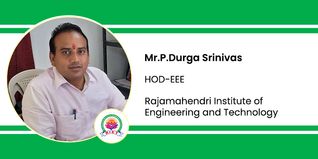 Rajamahendri Institute of Engineering and Technology, HOD-EEE: Mr.P.Durga Srinivas Interview