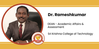 Sri Krishna College of Technology, DEAN - Academic Affairs & Assessment: Dr. Rameshkumar Interview