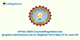 UPTAC 2025 Counselling Dates Out @uptac.admissions.nic.in for B.Tech; Register from May 27 to June 30