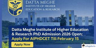 DMIHER PhD Admission 2026 Open; Apply For AIPHDCET Till February 15