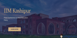 IIM Kashipur Hosts Press Conference on New Education Policy on July 22; Check Details Here