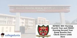 MPMSU BSC Nursing Fourth Year and PBBSC Nursing Second Year Exam Results Out