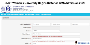 SNDT Distance Education (CDOE) Begins BMS Admission 2025; Apply by September 27