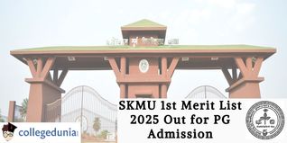SKMU 1st Merit List 2025 Out for PG Admission; Check Direct Link Here!