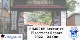 SIMSREE Executive Placement Report 2022 to 24