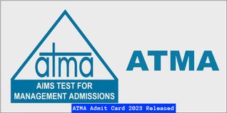 ATMA Admit Card 2023 Released @atmaaims.com; Check Direct Link Here