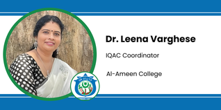 Al-Ameen College, IQAC Coordinator: Dr. Leena Varghese Interview