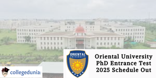 Oriental University PhD Entrance Test 2025 Schedule Out; Check Details Here