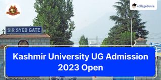 Kashmir University UG Admission 2023 Open for Private Affiliated Colleges till August 28; Check Details Here