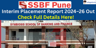 SSBF Pune Interim Placement Report 2024–26 Out; BFSI Sector Dominates Hiring, Check Here!