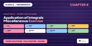 Application of Integrals Class 12 NCERT Solutions Chapter 8 Misc