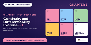 Continuity and Differentiability Class 12 NCERT Solutions Chapter 5 Ex 5.1