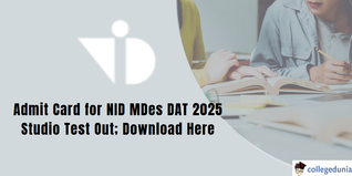 NID DAT 2025: MDes Mains Admit Card Out; Download at admissions.nid.edu