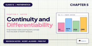 Continuity and Differentiability Class 12 Notes - Class 12 Mat...