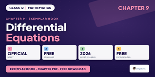 NCERT Exemplar Class 12 Maths Differential Equations - Class 1...