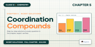 Class 12 Chemistry Ch 5 Coordination Compounds - Download PDF