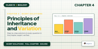 Principles of Inheritance and Variation NCERT Solutions PDF