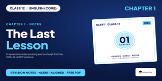 The Last Lesson Class 12 Notes PDF Download Free