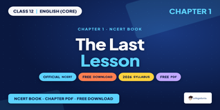The Last Lesson Class 12 PDF Questions and Answers