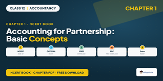 Accounting for Partnership Class 12 NCERT Book PDF