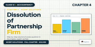 Dissolution of Partnership Firm Class 12 NCERT Solutions