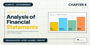 Class 12 Accountancy Ch 8 Financial Statements Notes Download PDF
