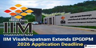 IIM Visakhapatnam Extends EPGDPM 2026 Registration Deadline to February 5; Apply Now @iimv.ac.in