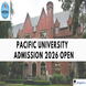 Pacific University Udaipur Admission 2026–27 Open; Apply @pacific-university.ac.in
