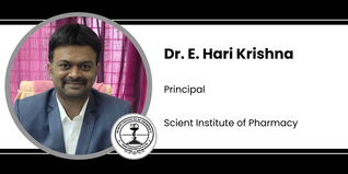 Scient Institute of Pharmacy, Principal: Dr. E. Hari Krishna Interview