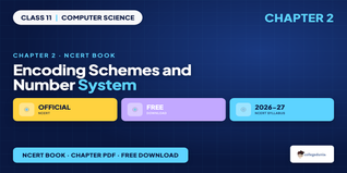 NCERT Book Class 11 Computer Science Chapter 2 Number System PDF
