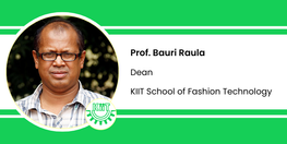 Interview Prof Bauri Raula Dean at KIIT School of Fashion Technology
