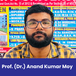 Sai Nath University, Associate Dean- Faculty of Humanities & Social Science: Prof. (Dr.) Anand Kumar Moy Interview