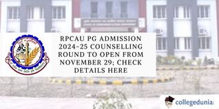 RPCAU PG Admission 2024-25 Counselling Round to Open from November 29; Check Details Here
