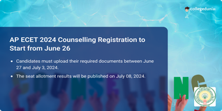 AP ECET 2024 Counselling Registration to Start from June 26; Know How to Apply Here