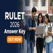 RULET 2026 Answer Key Out; Raise Objections By May 26