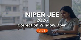 NIPER JEE 2026 Correction Window Open; Edit Form by May 26