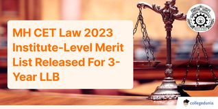 MH CET Law 2023 Institute-Level Merit List Released For 3-Year LLB; Check Details Here