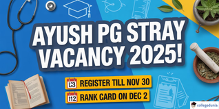 Bihar AYUSH PG Stray Vacancy Round Counselling 2025 Schedule Released; Register Till November 30