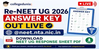 Re-NEET UG 2026 Answer Key OUT LIVE @neet.nta.nic.in: Download NEET UG Response Sheet PDF