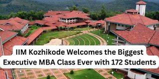 IIM Kozhikode Welcomes the Biggest Executive MBA Class Ever with 172 Students