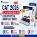 CAT 2026 Notification LIVE Updates: CAT 2026 Notification OUT, Registrations from August 3, Exam on 29th Nov'26