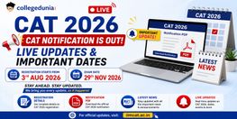 CAT 2026 Notification LIVE Updates