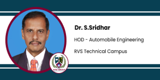 RVS Technical Campus, HOD Automobile Engineering: Dr. S.Sridhar Interview