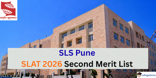 SLS Pune SLAT 2026 Second Merit List Released for 5-year LLB; Check Merit List Now @symlaw.ac.in