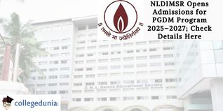 NLDIMSR Opens Admissions for PGDM Program 2025–2027; Check Details Here