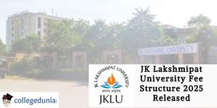 JK Lakshmipat University Fee Structure 2025 Released; Check Details Here